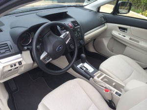2014 subaru xv crosstrek front interior