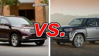 compare toyota four runner and highlander #1
