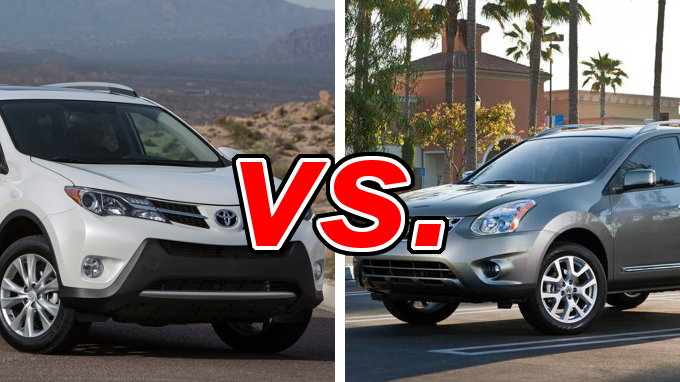 Nissan rogue compared to toyota rav4 #10