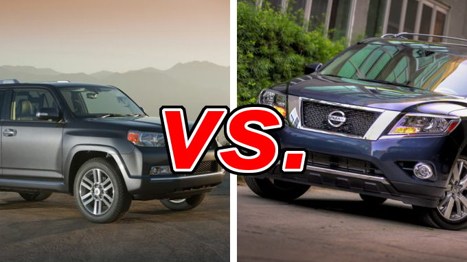 Nissan pathfinder toyota 4runner comparison #7