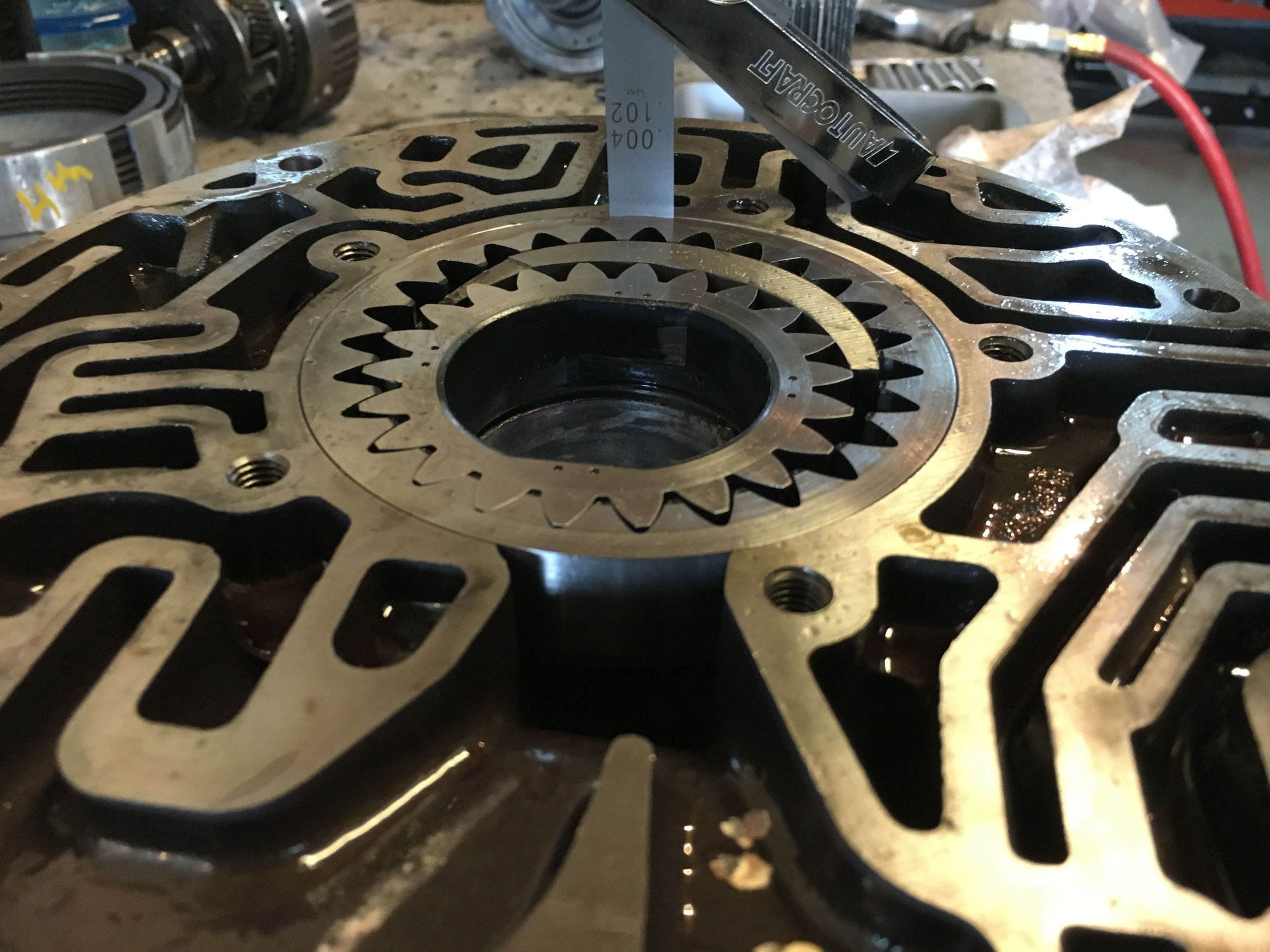 4L80E pump gears measured clearance? LS1TECH