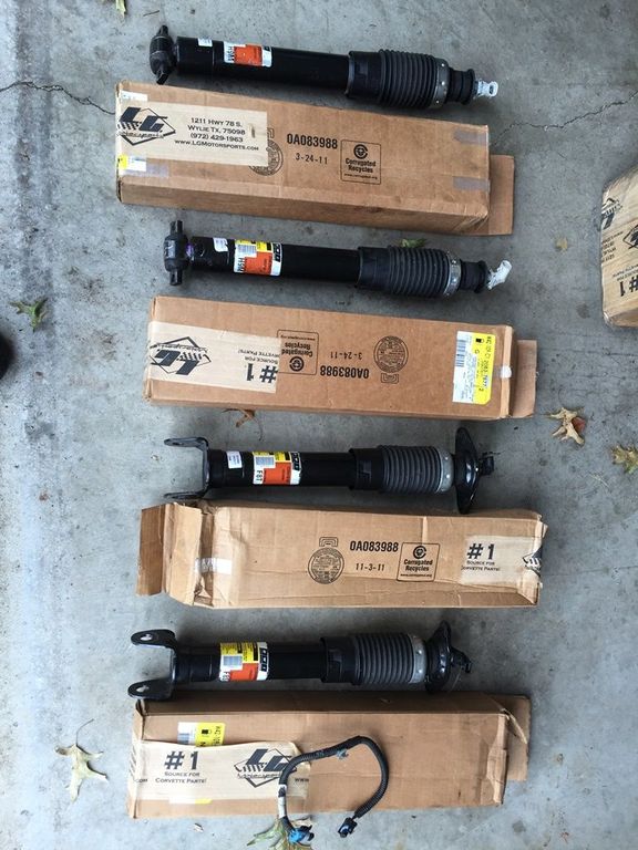 C6 Ride Control Shocks for Sale Full Set CorvetteForum