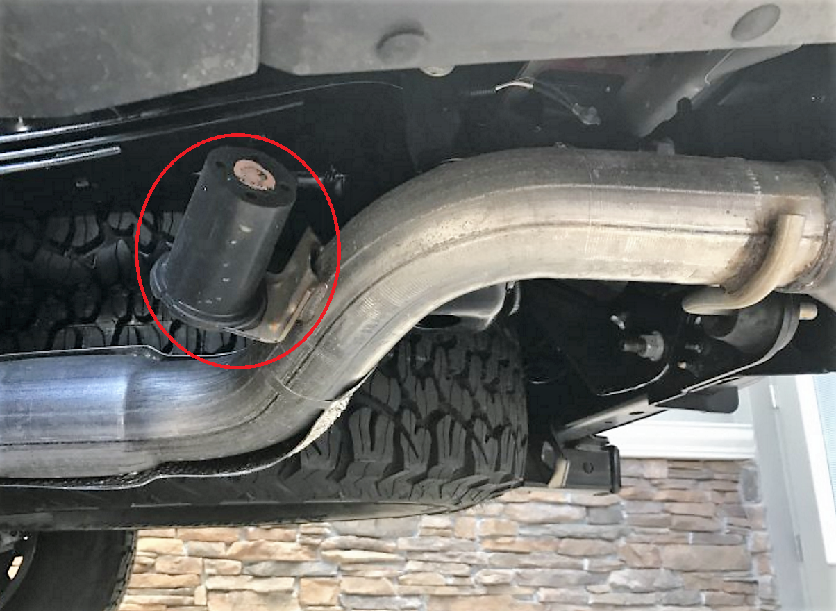 '17 Raptor Exhaust Vibration Damper (left side) FORD RAPTOR FORUM