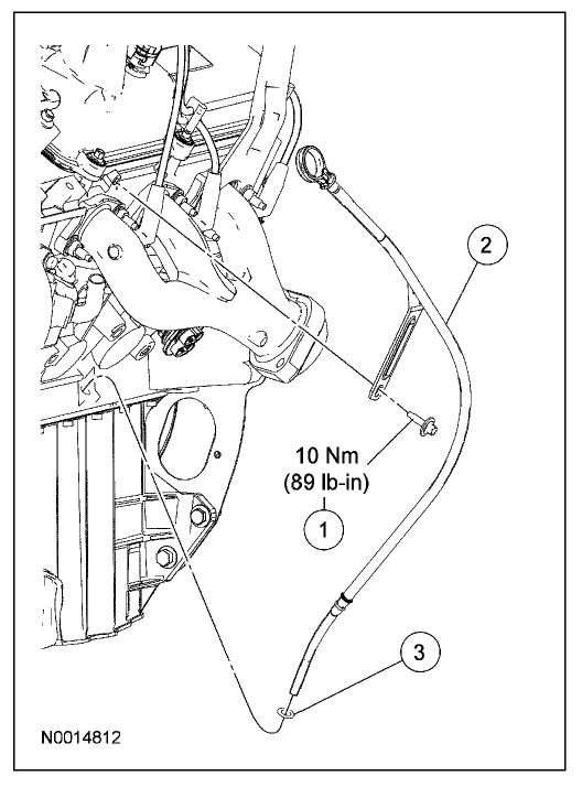 2001 ford f150 transmission dipstick tube