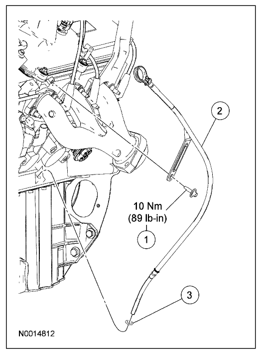 1997 Ford f150 oil dipstick tube