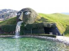 Swarovski Crystal, outside of Innsbruck. A must stop for my wife to justify my purchase and the trip!
