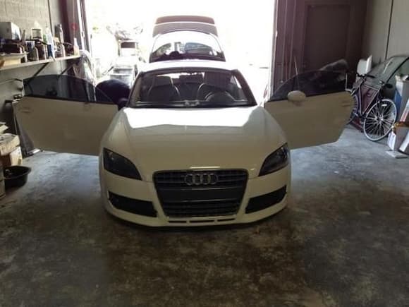 My 2001 Audi TT with front end conversion to 2010