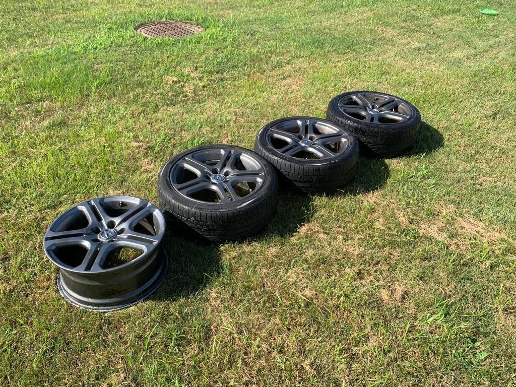 Wheels and Tires/Axles - FS: Two sets of TL A-spec wheels (18X8.5) - Used - 2004 to 2008 Acura TL - Bedford, MA 01730, United States