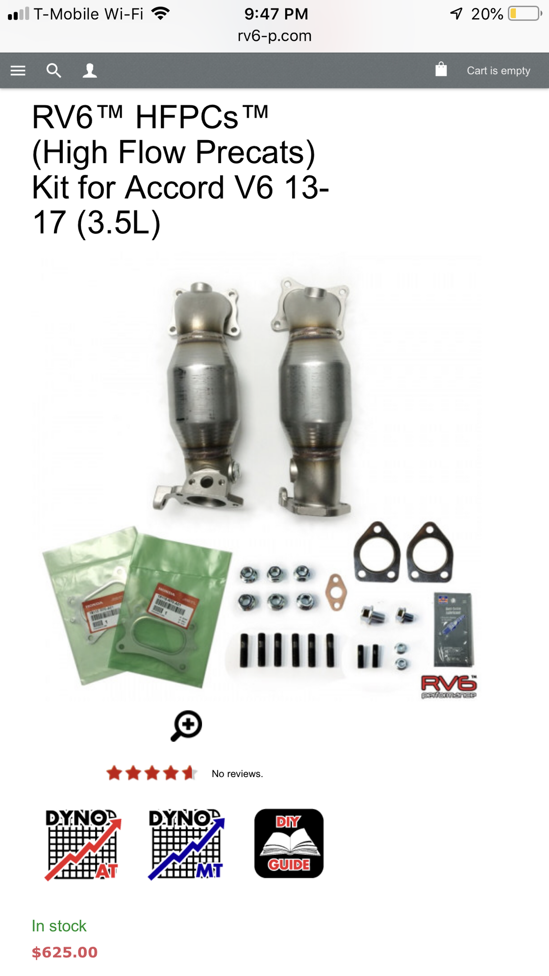 Engine - Exhaust - SOLD: 4G RV6 HFPC CERAMIC COATED - NEW and RDX injectors - New - 2009 to 2014 Acura TL - Matawan, NJ 08857, United States