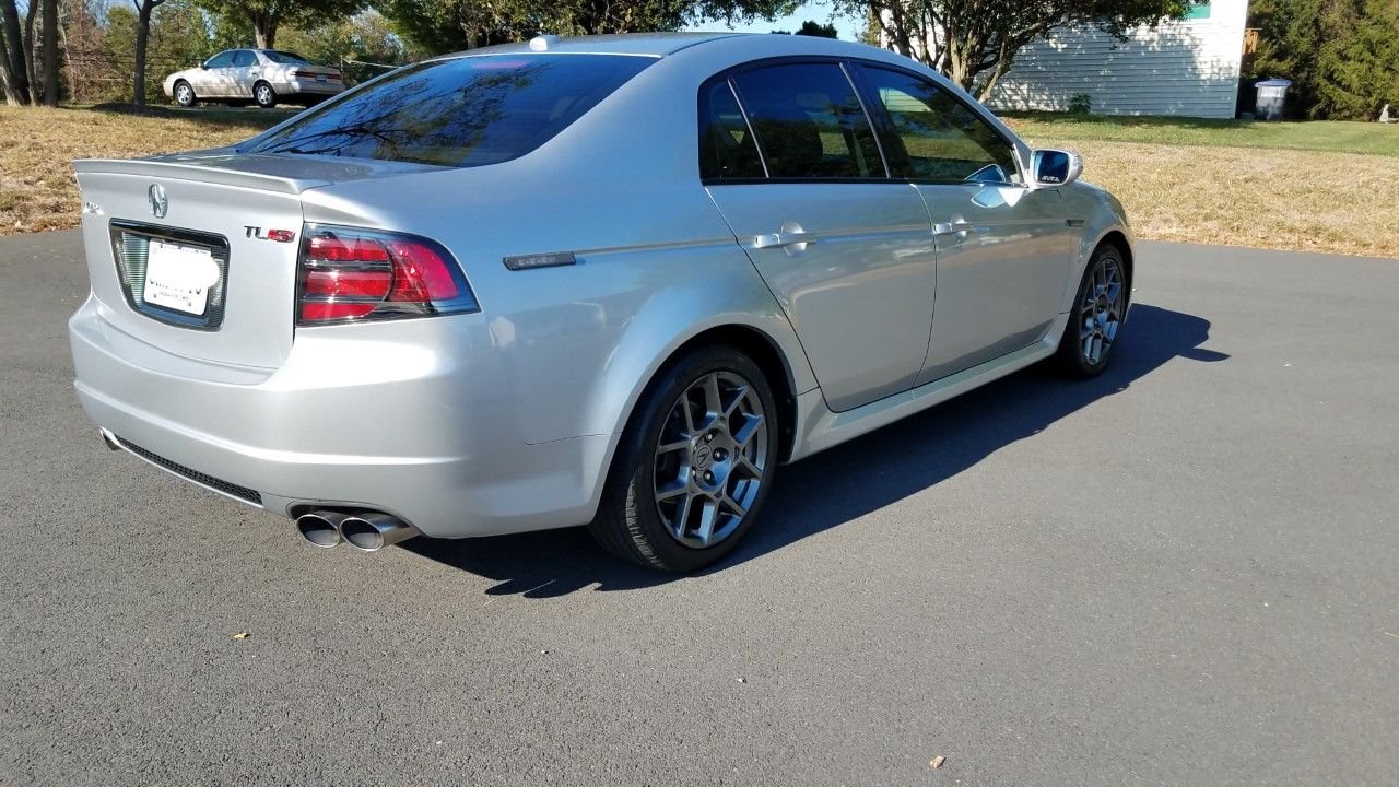 SOLD 2007 Acura TL Type S Silver Sedan 64,000 miles Automatic