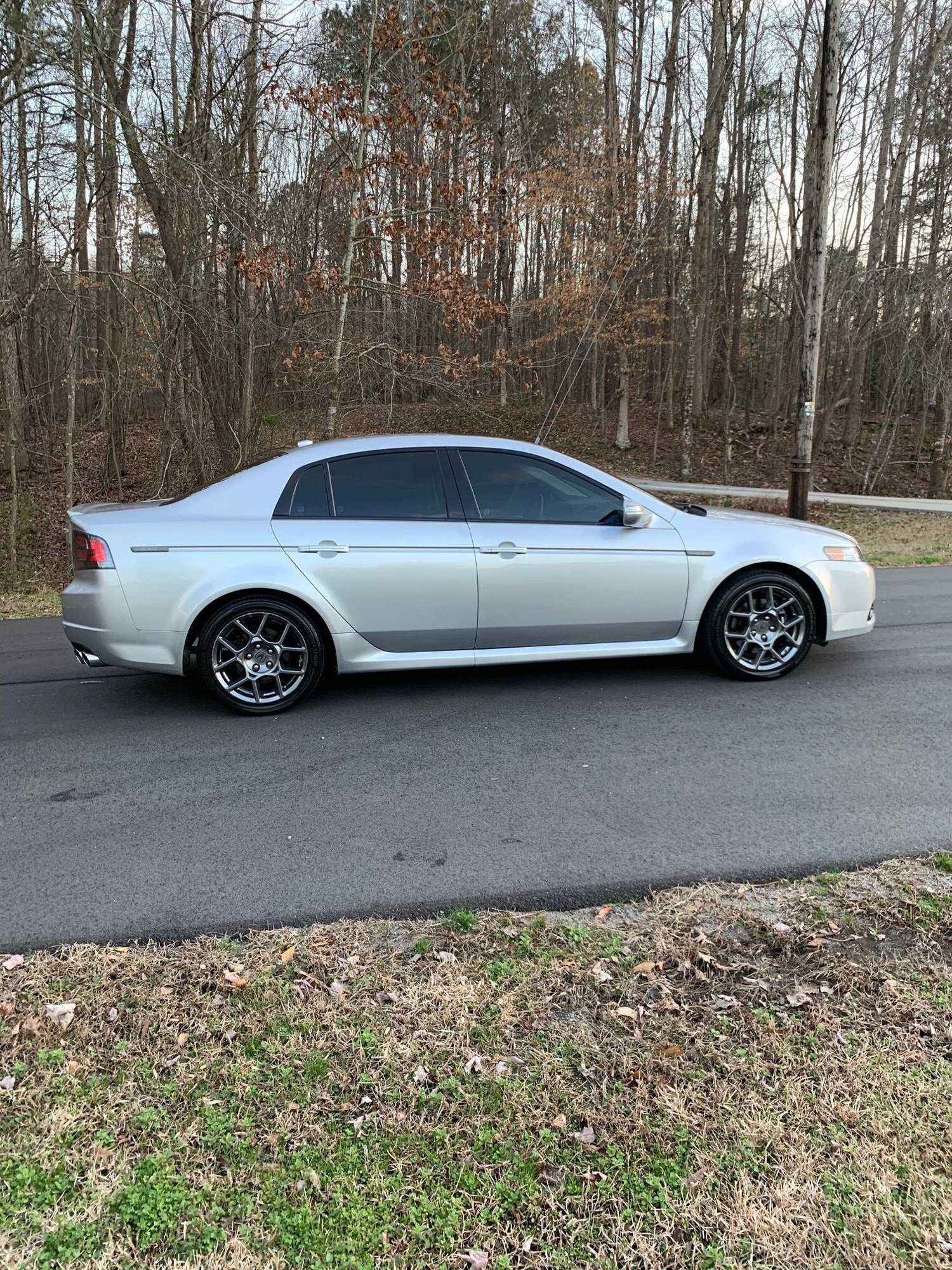 2007 Acura TL - FS: 2007 Acura TL Type-S 6MT - Used - VIN 19UUA755X7A015705 - 77,300 Miles - 6 cyl - 2WD - Manual - Sedan - Silver - Raleigh, NC 27615, United States