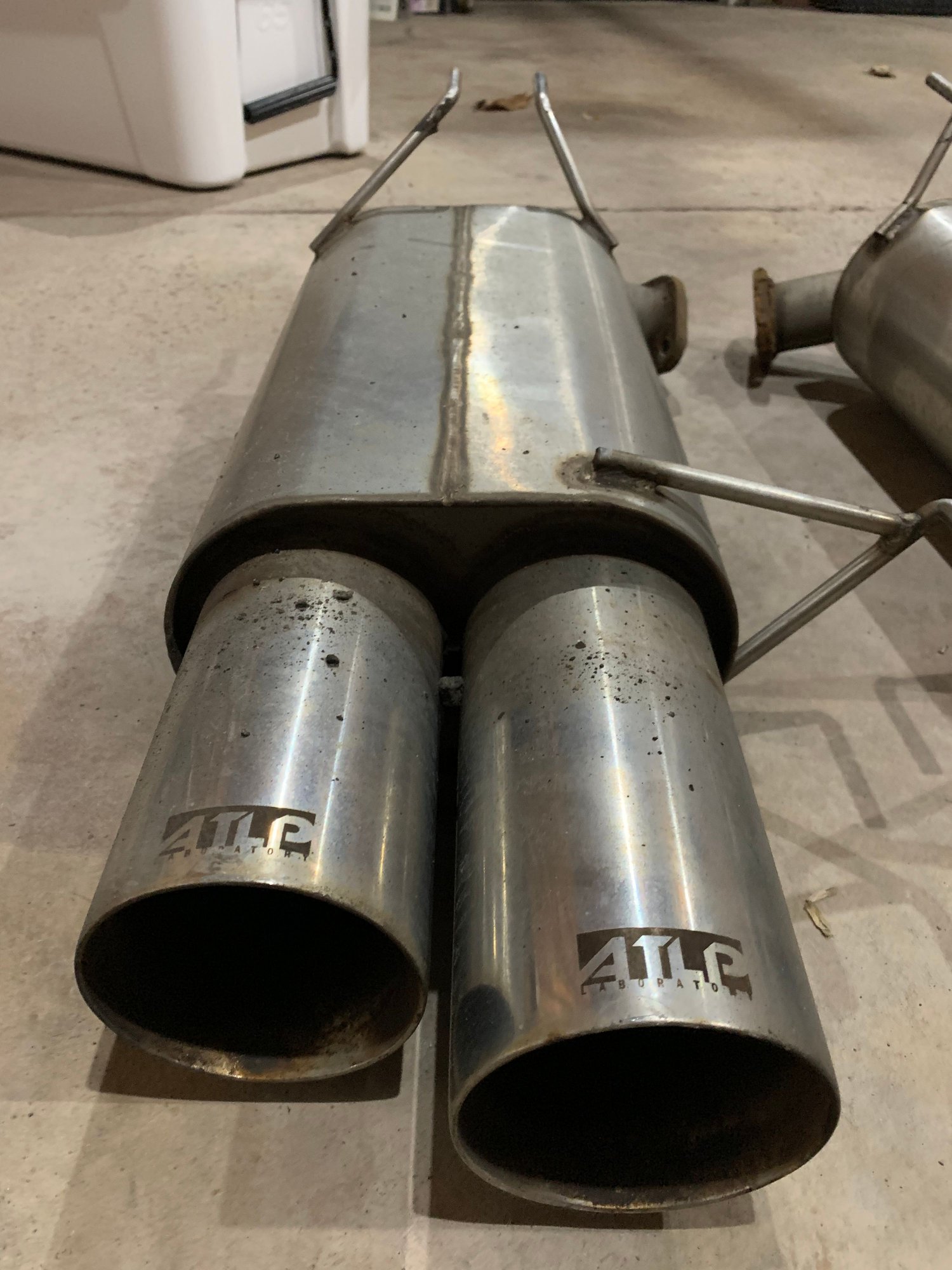 Engine - Exhaust - FS: Used atlp quad-tip catback system, 2009-14 acura tl base fwd - resonated - Used - 2009 to 2014 Acura TL - Wilkes Barre, PA 18612, United States