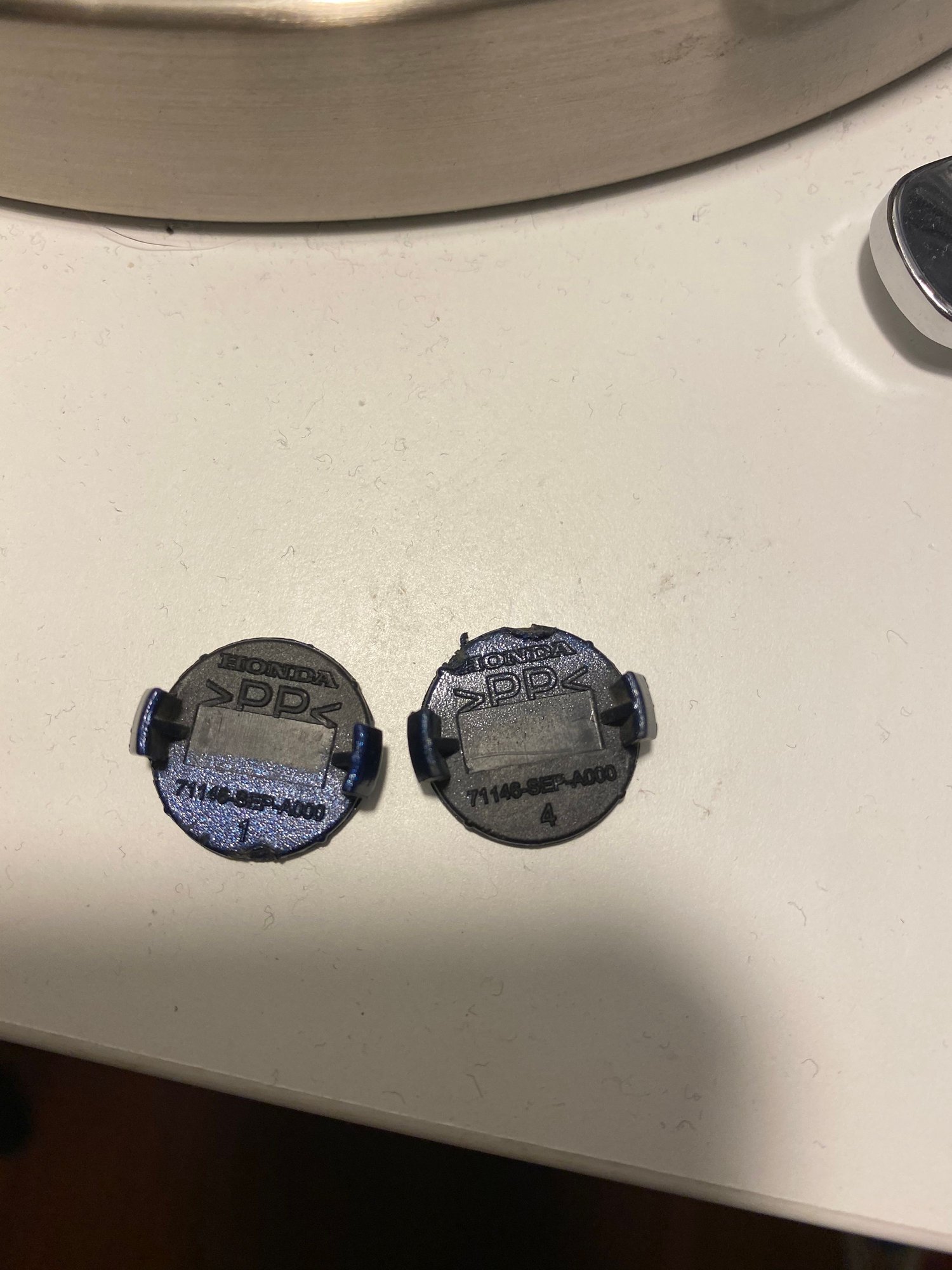 Miscellaneous - FS: OEM Bumper plugs for 3g TL KBP color - Used - 2007 to 2008 Acura TL - Centreville, VA 20121, United States