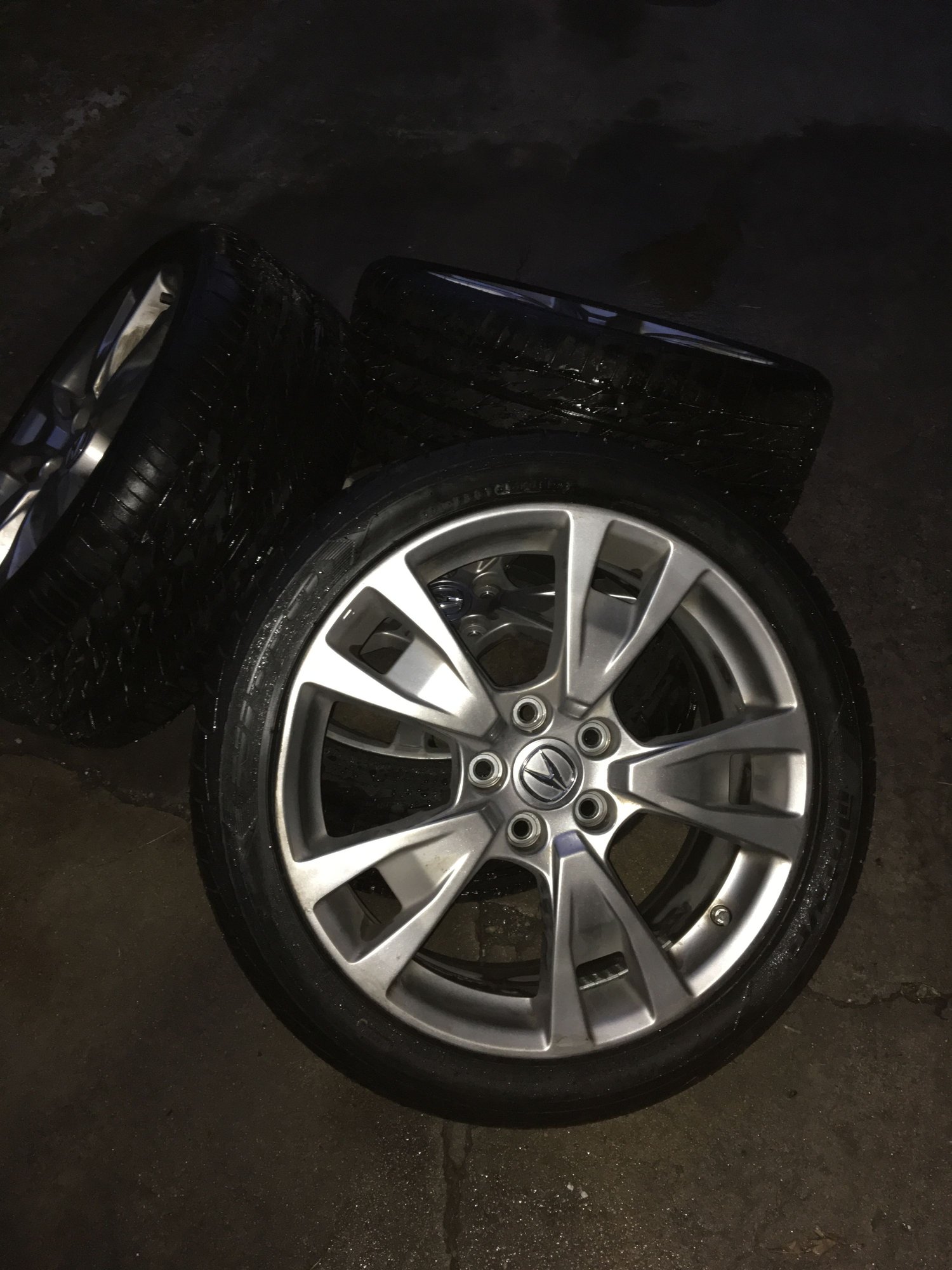 Wheels and Tires/Axles - CLOSED: Acura TL wheels SH-awd 19 inch with semi new tires 5X120 - Used - 2009 to 2014 Acura TL - Houston, TX 77023, United States