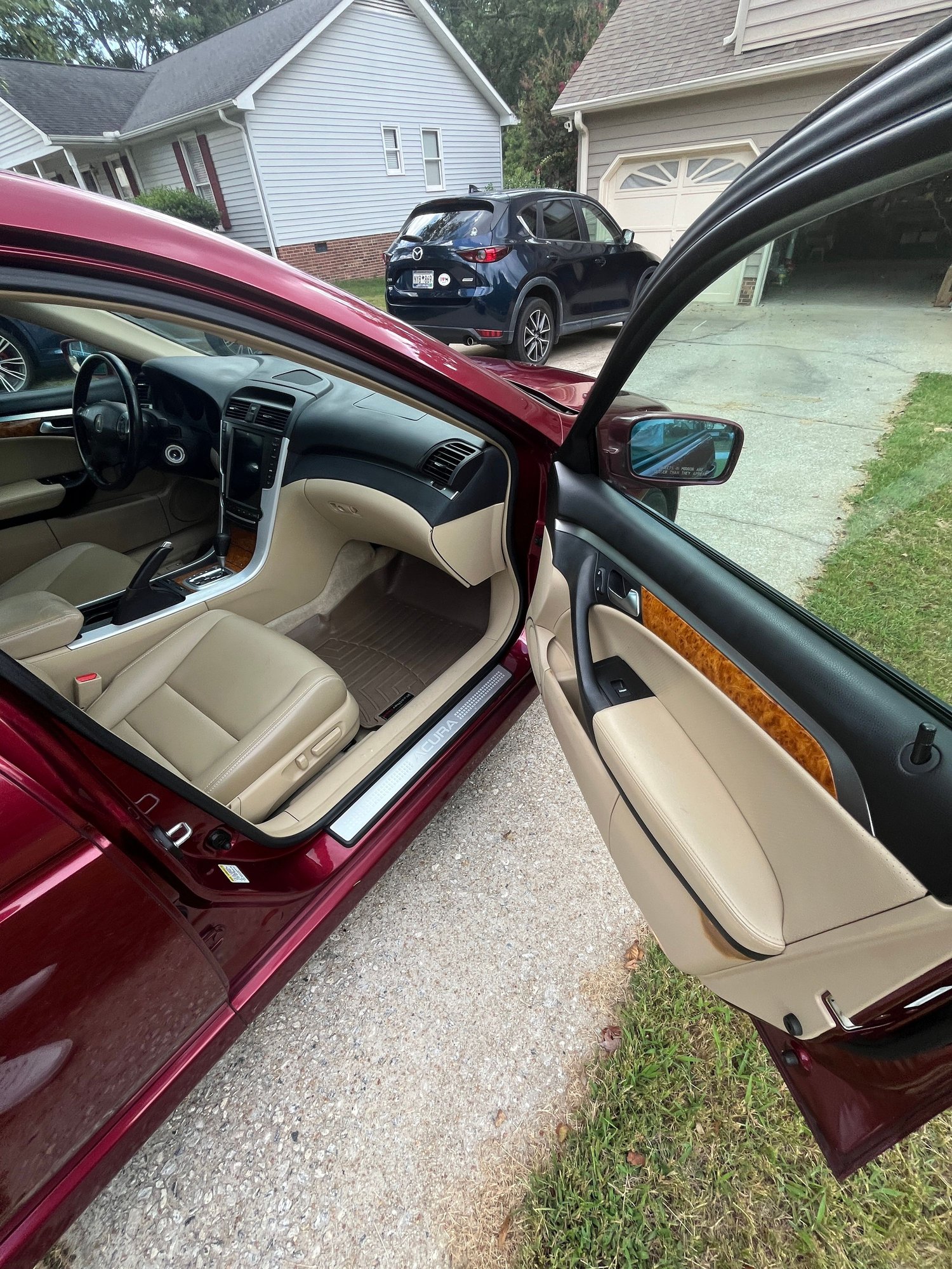 2006 Acura TL - 2006 Acura TL for Sale - Used - VIN 19UUA66276A001905 - 119,000 Miles - 6 cyl - 2WD - Automatic - Sedan - Red - Greenville, SC 20687, United States