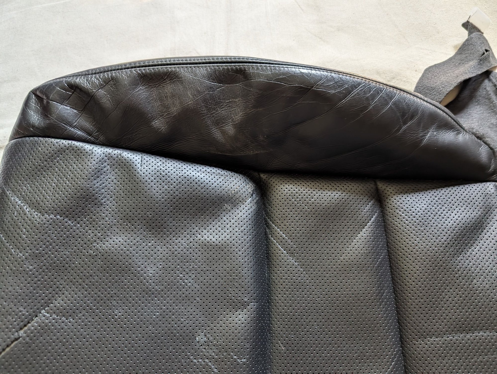 Interior/Upholstery - Free + Shipping Original OE Torn 2006 Acura TL Passenger Front Seat Cover Ebony Black - Used - 2004 to 2008 Acura TL - Willow Grove, PA 19090, United States