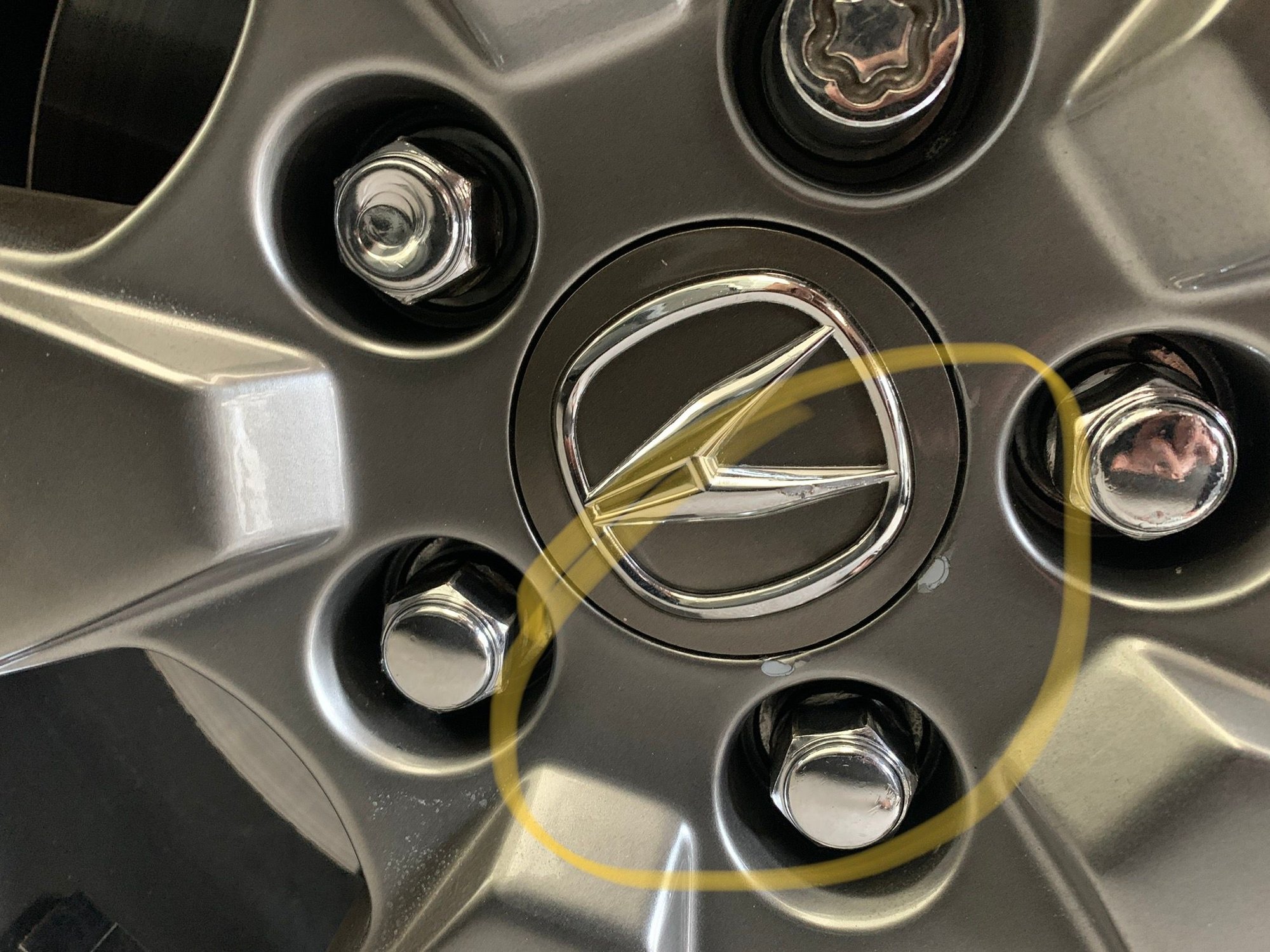 Wheels and Tires/Axles - SOLD: 19" Acura Wheels. Split Spoke wheel in Gunmetal Silver WITH TIRES 5X120 - Used - 2009 to 2014 Acura TL - Oakland, CA 94610, United States