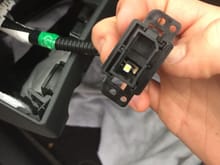 Trunk Switch in Car (After Re-Install)