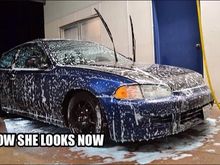 This is like 3 weeks after I bought it with the coils, VX rims, carbon hood and duckbill.