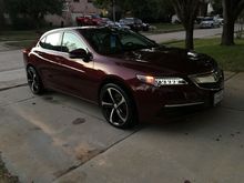 2015 Acura TLX custom rims