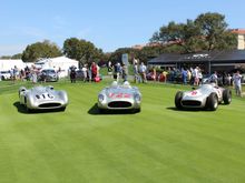 Stirling Moss's Mercedes F1 cars from the 50
s