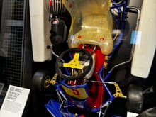 Nigel Mansell's go-kart