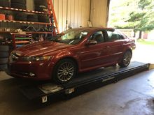 my daughter spotted the car first.  when i went to look at it, the seller graciously put it up on the lift so i could examine the undercarriage first. That inspection would tell me if i even wanted to consider this car.
 