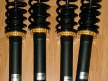 Tein Comfort Sport Coilovers.  These are installed on my TSX.
Controlled by Tein EDFC in the dash.