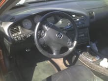3rd Gen TL Steering wheel installed