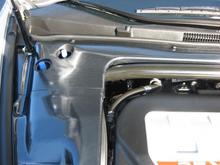 Carbon Fiber (Vinyl Wrapped) Engine Compartment