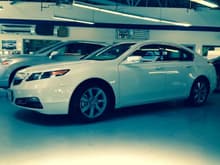 2014 Acura TL With Technology Package