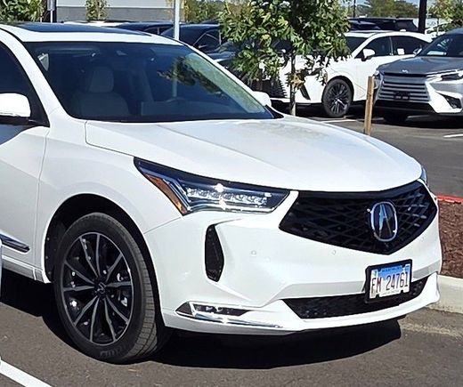 BEFORE - too much white and chrome for my tastes.