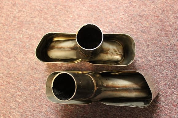 Back of Exhaust Tips