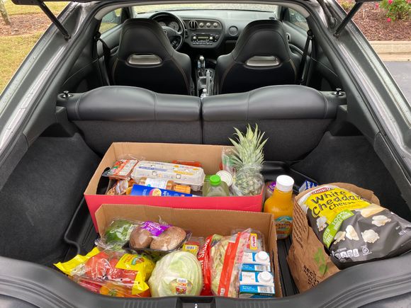 Rear trunk area.  Very good grocery getter!!