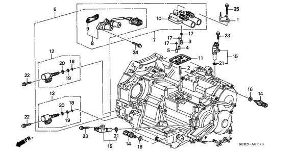 1999 Acura TL Transmission