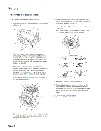 Page from 2009 TSX service manual