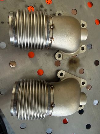 After I realized the manifold starter from P2R is cast stainless I had to redo the tack welds with 309 filler so they don't crack since it is a different material.