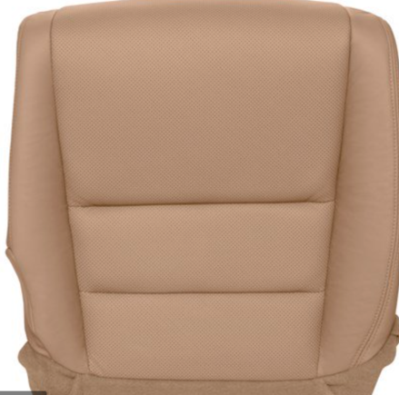 2005 TL with 2 rows of stitching on seat bottom 