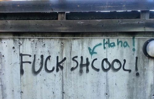 The definition or irony...