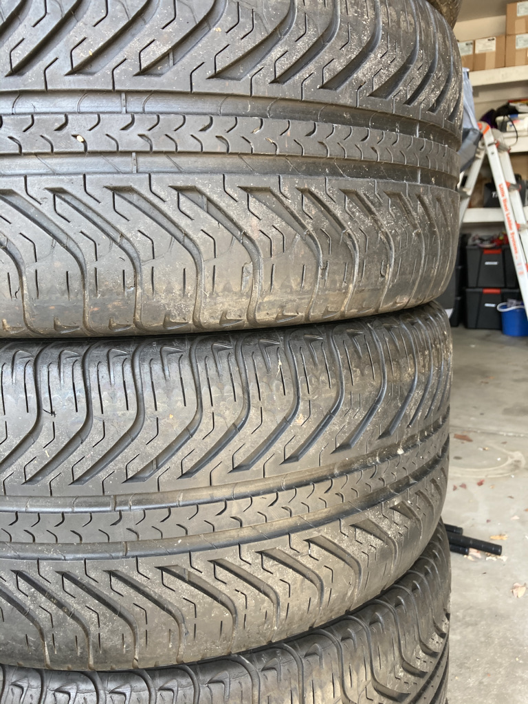 Wheels and Tires/Axles - FS: 5 Wheels & Tires - Exel Ennio 18x8 5x114.3 on Michelin Pilot Sport A/S+ 245/40/18 - Used - 0  All Models - Naperville, IL 60564, United States