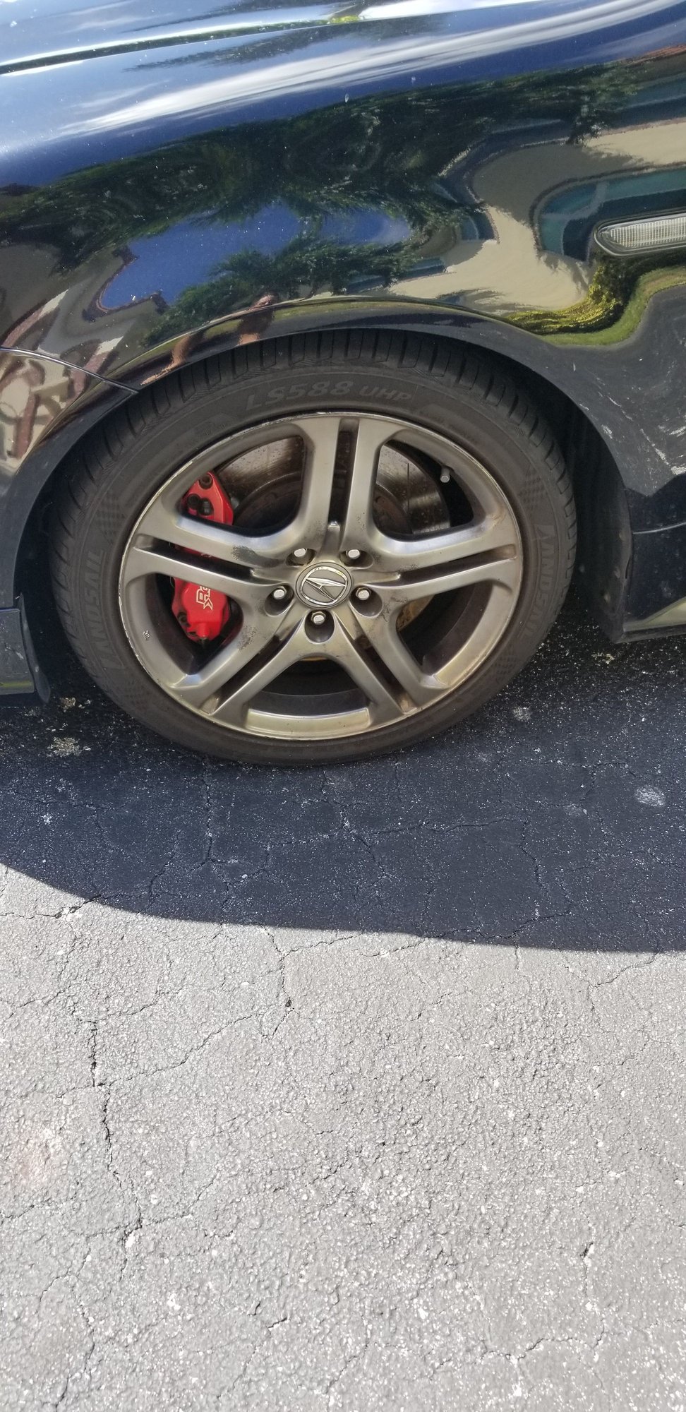 Brakes - FS: Acura TL Base Front Rotora Big Brake Kit (Red BBK) - Used - 2004 to 2008 Acura TL - Boca Raton, FL 33431, United States