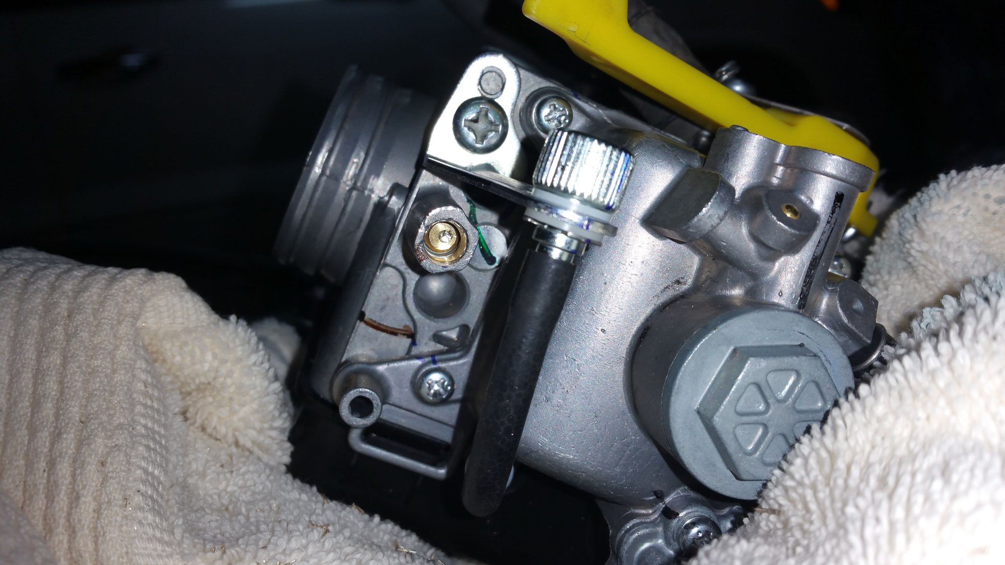 02 400ex New Carb Different Air Fuel Screw ATV