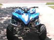 Front of the YFZ                                                                                                                                                                                        
