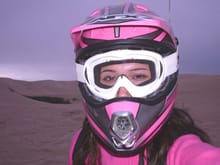 My Pink Helmet!!!!!!                                                                                                                                                                                