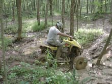 My Brother stuck in the Mud at Linton Ky 6-4-06                                                                                                                                                         