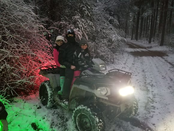 We had a blast in the snow in SC!
