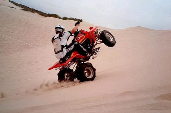 Another dune wheelie                                                                                                                                                                                    