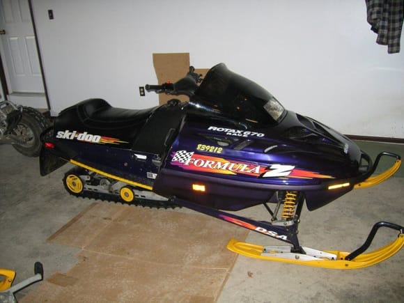 1998 Ski-doo Formula Z 670                                                                                                                                                                              