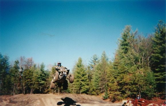 My uncle on his raptor