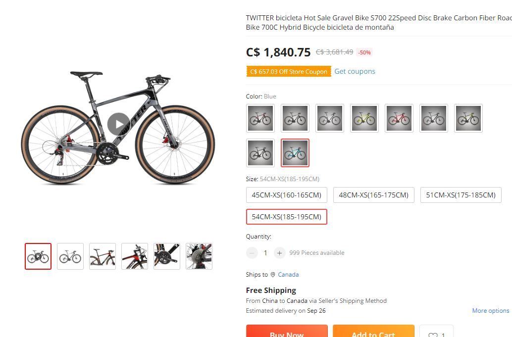 Twitter bike online review